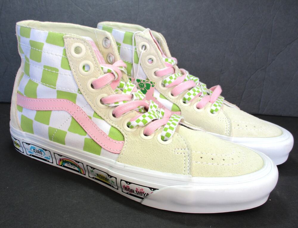 Nwt VANS SK8-Hi Tapered x Emma Mulholland on Holiday Sneakers Unisex M 8.5/W 10